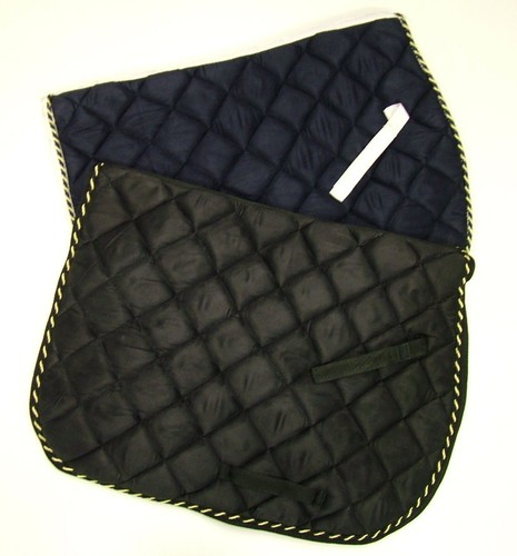 Quilted saddle pad - quilted,