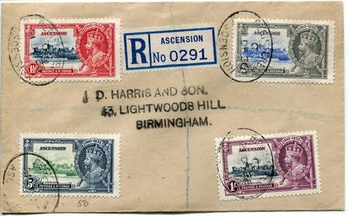 1935 silver jubilee - silver, ascension