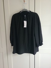Ladies Joules Black Top Size