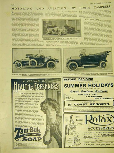 Original old antique print - old,