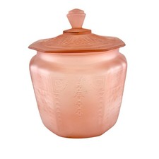 Vintage Pink Satin Depression