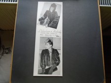 VINTAGE ADVERT:  MINK BOLERO -