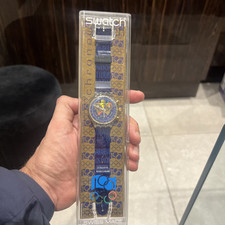One Hundred Years of the Olympic Movement Swatch Watch. Ref: SCZ101. Made 1994
