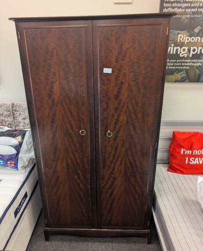 Stag double wardrobe with - stag,