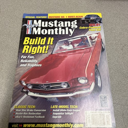 Mustang monthly magazine - mustang,