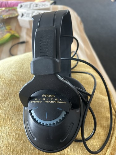 Ross digital stereo headphones - ross,