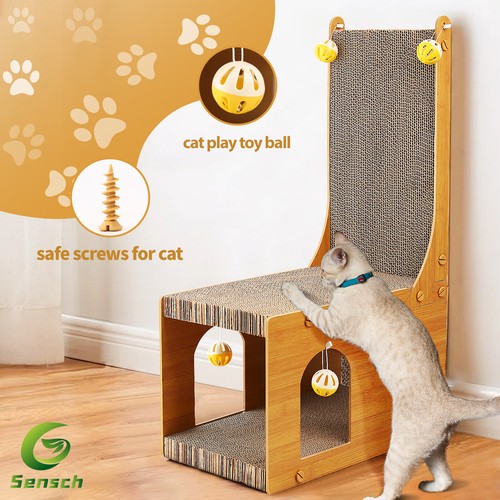 Cat tree scratching post - cat,