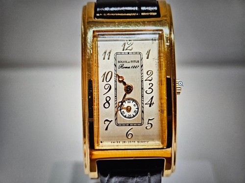Vintage swiss rare tank gold - swiss,