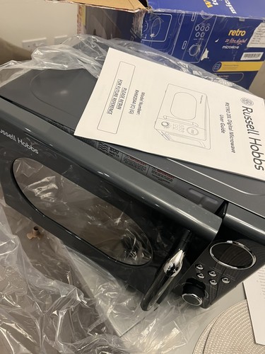 Russell hobbs retro microwave - hobbs,