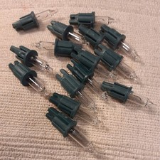 VINTAGE  CHRISTMAS TREE LIGHT BULBS FOR SETS OF 35. 