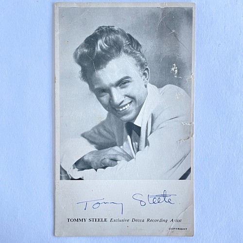 Tommy steele signed decca - tommy,