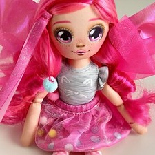 Dream Seekers BELLA Magical Fairy Fashion Rag Doll & Clothes Pink Hair Wings VGC