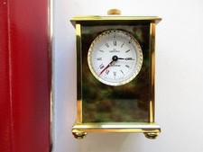 NEPRO Swiss Alarm Miniature Clock in original red box - alarm needs repair