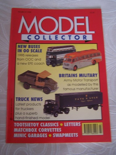 Model collector march - collector, vgc