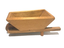 Wooden Wheelbarrow Ornament