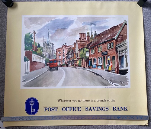 Post office savings bank 1960s - post,