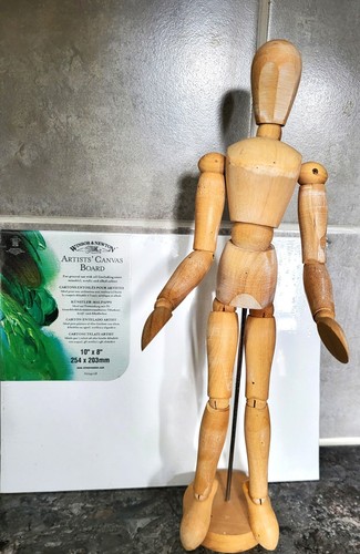 Artist mannequin 13 tall - artist,