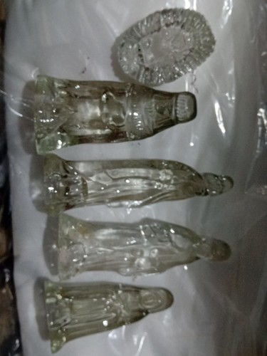 Glass crystal virgin mary - 5x,