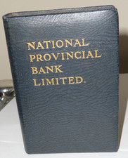 Vintage National Provincial Bank Limited Money Box - Faux Book, An Aid to Thrift