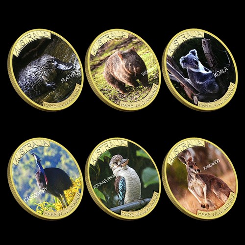6pc set australia - rare, wild