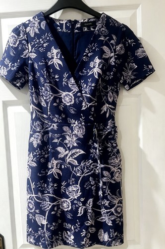 Dusk blue neck dress - 💙,