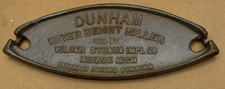 Antique DUNHAM WATER WEIGHT