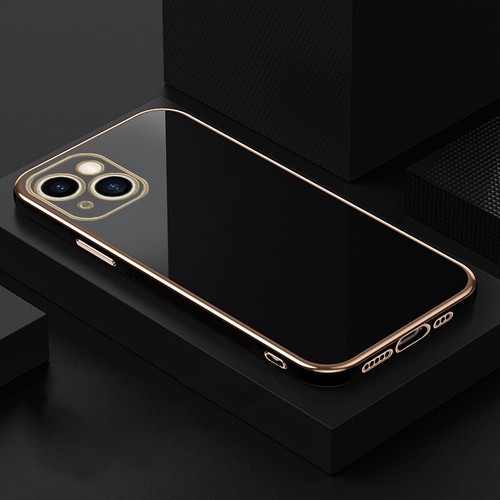 Glossy gold edge plating - glossy,