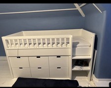 Classic Mid Sleeper White Company bed. 