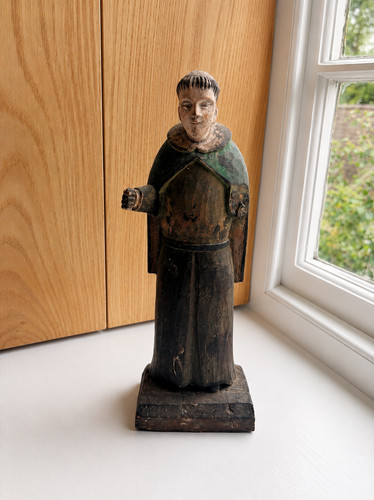 Antique hand carved wooden - antique,