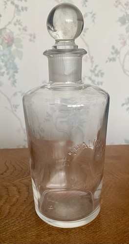 Large empty glass penhaligons - empty,