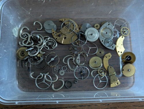 Pocket watch parts - pocket, balance