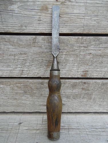 Vintage original wood - vintage, chisel