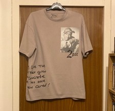 2Pac t-shirt M Medium grey rap
