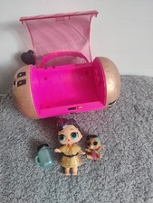 LOL Surprise Glam Glitter and Lil Sis dolls with Under Wraps capsule