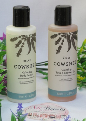 Cowshed duo calming bath - duo, 💙