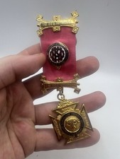 RAOB Medal Nemo Mortalium Omnibus Horis Sapit 1989 8974 Buffalo’s Masonic Medals