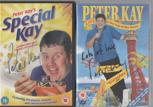 Dvds peter kay - dvds, signed