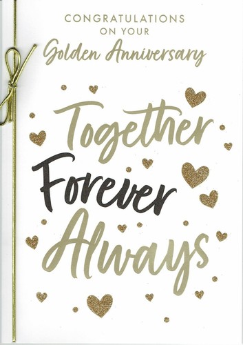 Large anniversary card - large,