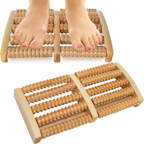 Roller wooden foot - roller,