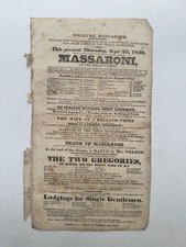 1830 THEATRE ROYAL, DONCASTER