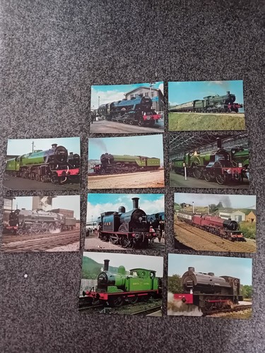 Steam railway locomotive - railway,