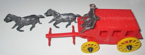 Rel 1960s stagecoach with - 1960s,