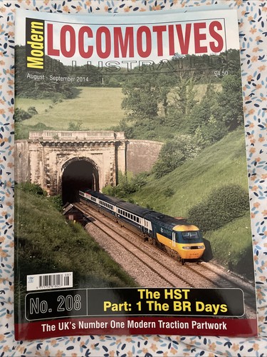 Modern locomotive illustrated - modern,