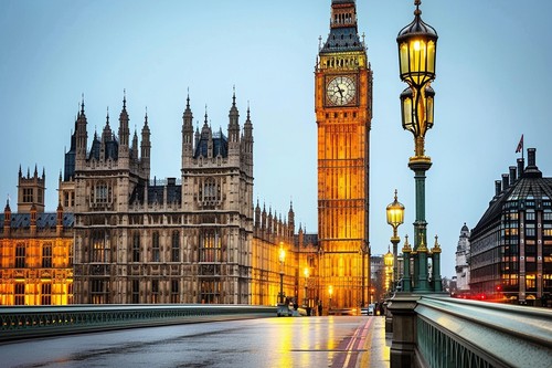 London canvas picture print - london,