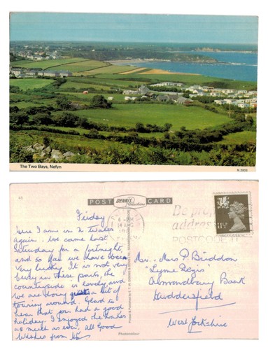 Postcard the two - -, bays