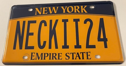 Neckii24 vanity license plate - neckii24,