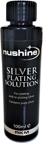 Repair worn silver - plate, on