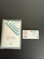 IGI Certified Diamond -