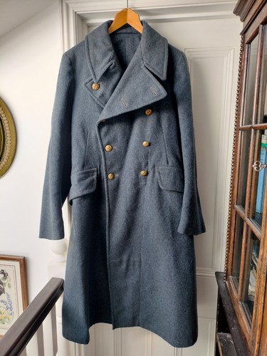 Vintage raf trench great coat - trench/great,