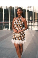 ZARA MULTICOLOUR GEOMETRIC